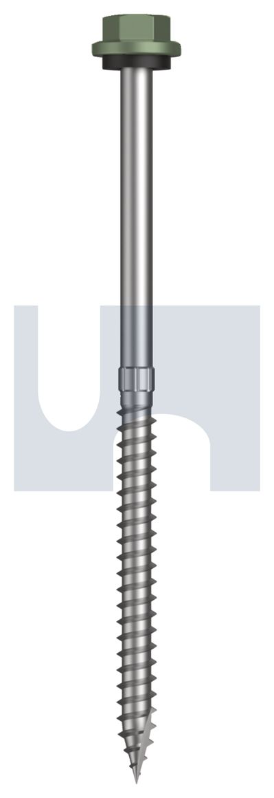 TYPE 17 HEX HEAD + WASHER CL4 PE T17 SEAL HX S:14-10X115 thumbnail 5