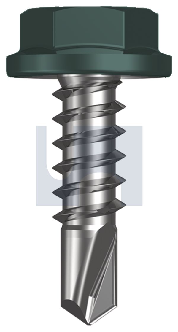 METAL SDS FLANGED HEX HEAD CL4 PL MET FLG HX:10-16X 16 thumbnail 5