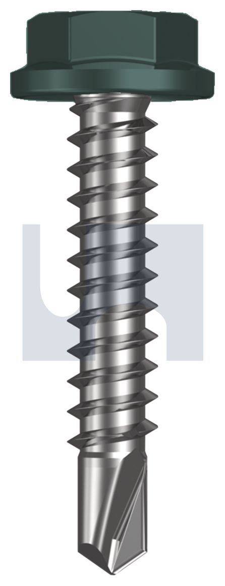 METAL SDS FLANGED HEX HEAD CL4 PL MET FLG HX:10-16X 25 thumbnail 5