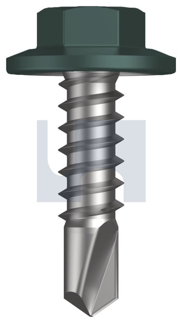 METAL SDS FLANGED HEX HEAD CL4 PL MET FLG HX:12-14X 20 thumbnail 5