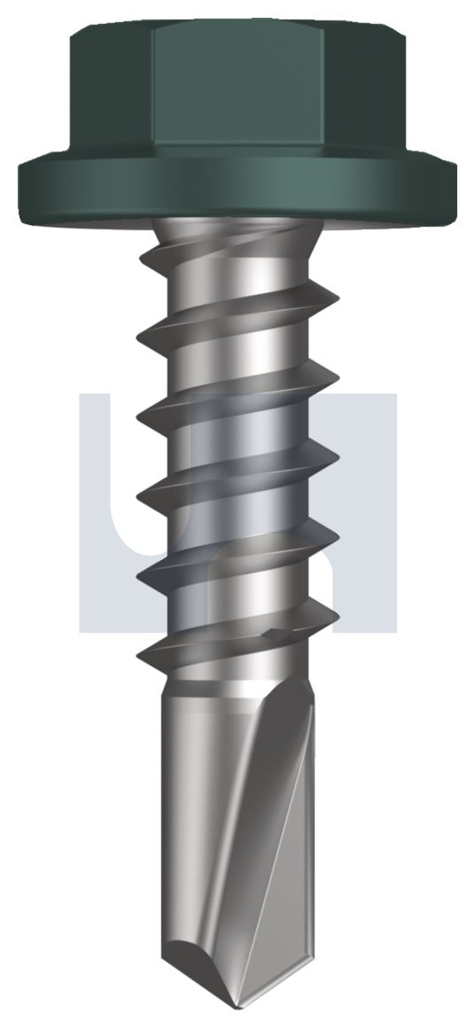 METAL SDS FLANGED HEX HEAD CL4 PL MET FLG HX:14-10X 25 thumbnail 5