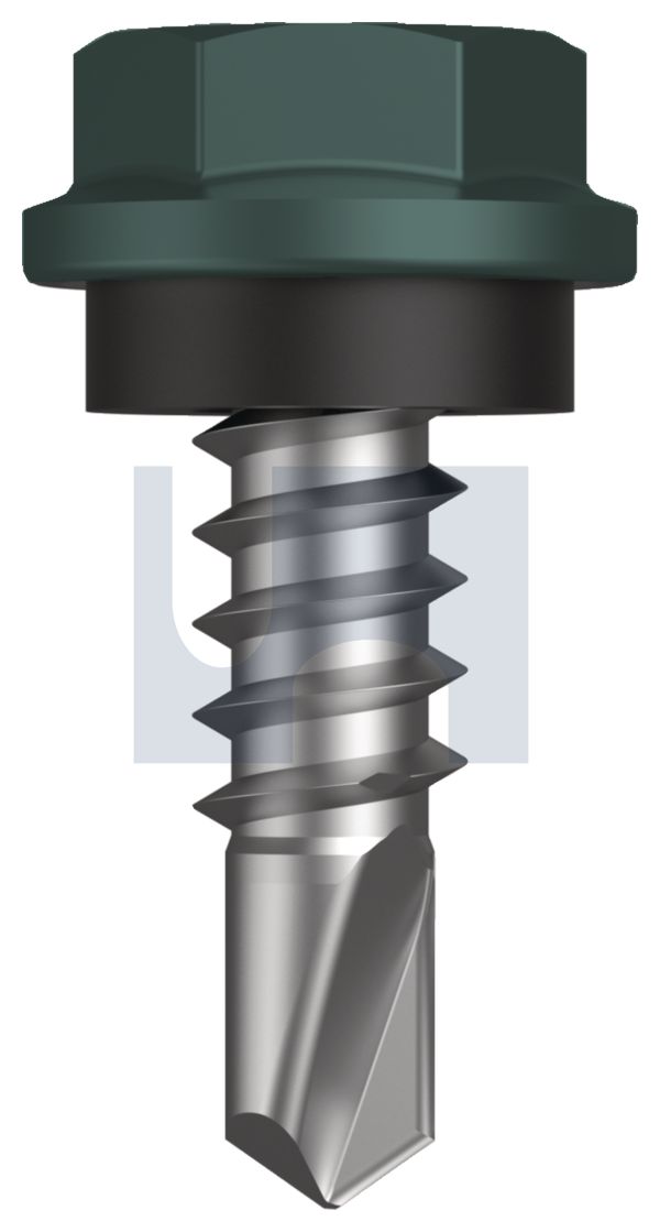 METAL SDS HEX HEAD + WASHER CL4 PL MET SEAL HX:10-16X 16 thumbnail 5
