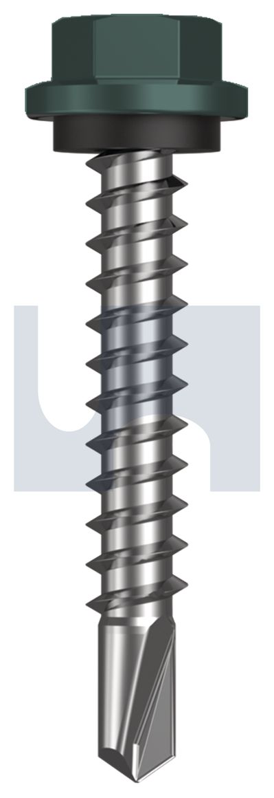 METAL SDS HEX HEAD + WASHER CL4 PL MET SEAL HX:14-10X 42 thumbnail 5