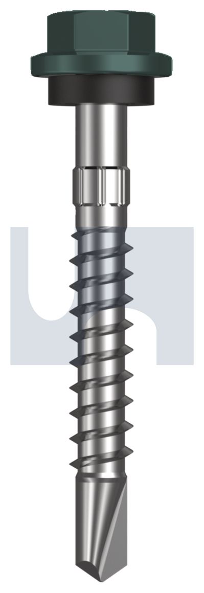 METAL SDS HEX HEAD + WASHER CL4 PL MET SEAL HX S:14-10X 50 thumbnail 5