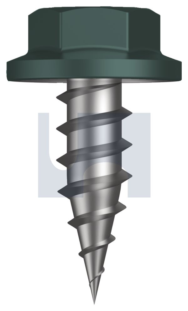 NEEDLE PT SDS FLANGED HEX CL4 PL NP FLG HX: 8-15X 12 thumbnail 5