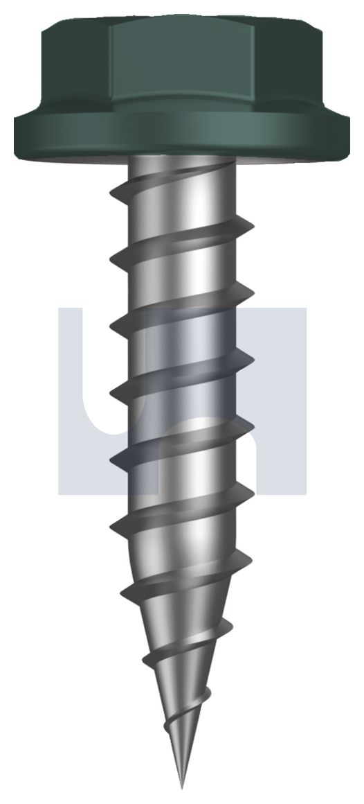 NEEDLE PT SDS FLANGED HEX CL4 PL NP FLG HX:10-12X 20 thumbnail 5