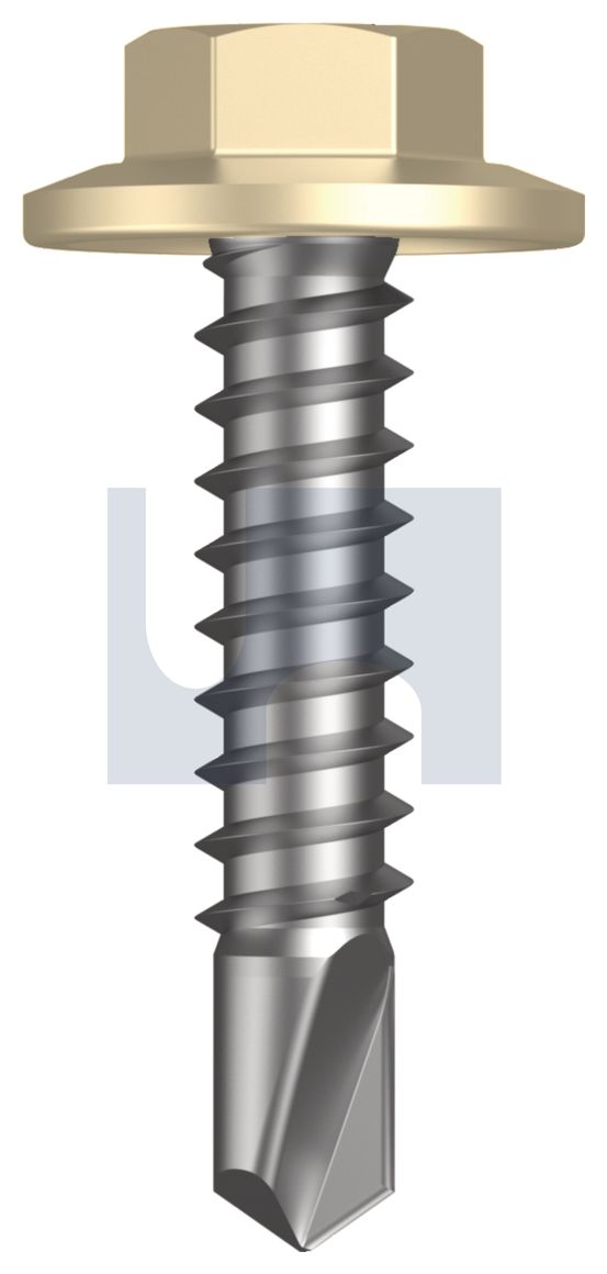 METAL SDS FLANGED HEX HEAD CL4 PR MET FLG HX:12-14X 25 thumbnail 5
