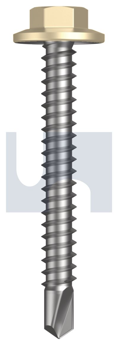 METAL SDS FLANGED HEX HEAD CL4 PR MET FLG HX:12-14X 45 thumbnail 5