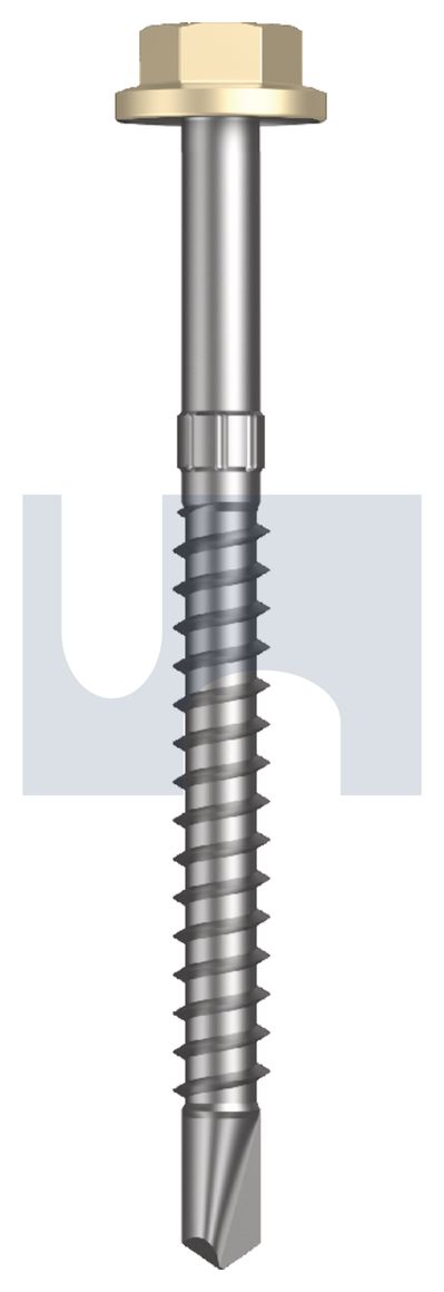METAL SDS FLG HEX HEAD CL4 PR MET FLG HX S:14-10X 75 thumbnail 5