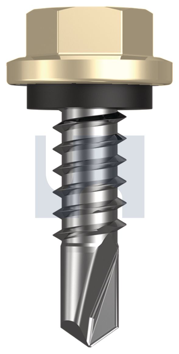 METAL SDS HEX HEAD + WASHER CL4 PR MET SEAL HX:14-14X 22 thumbnail 5