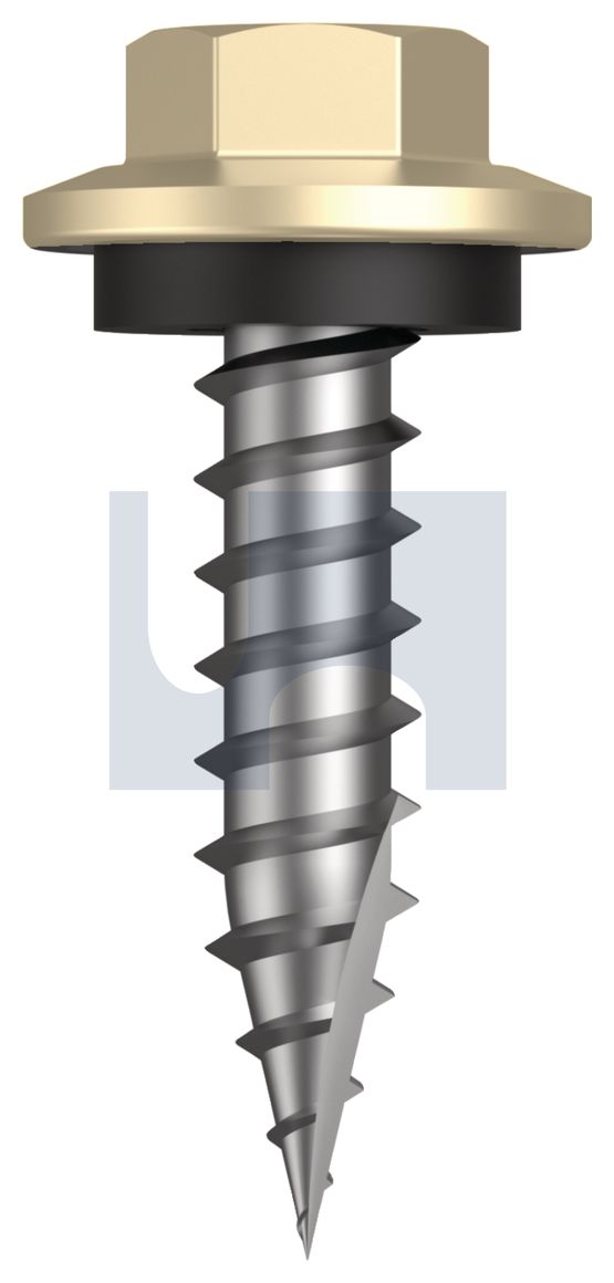 TYPE 17 HEX HEAD + WASHER CL4 PR T17 SEAL HX:12-11X 25 thumbnail 5