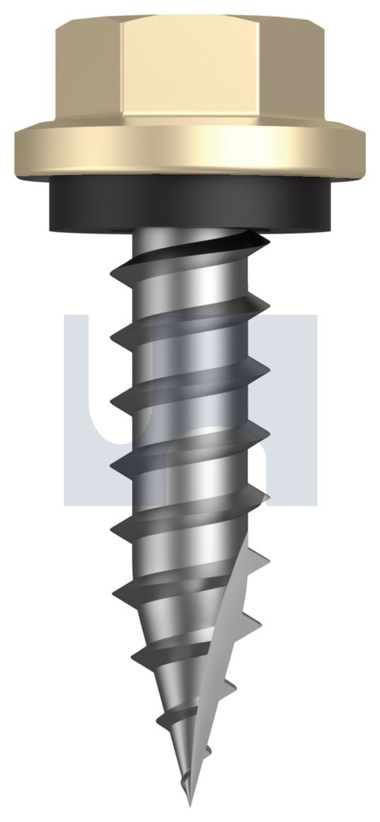 TYPE 17 HEX HEAD + WASHER CL4 PR T17 SEAL HX:14-10X 25 thumbnail 5