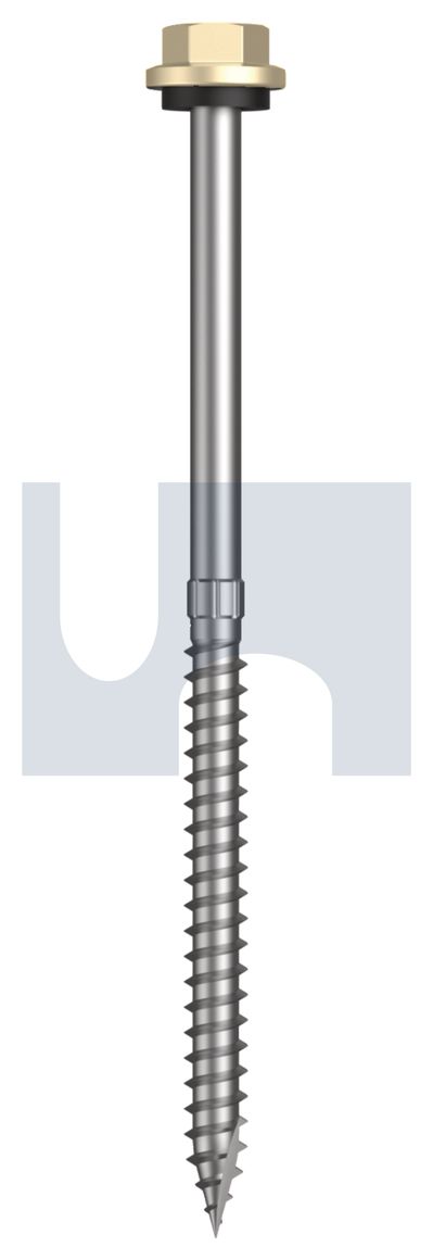 TYPE 17 HEX HEAD + WASHER CL4 PR T17 SEAL HX S:14-10X115 thumbnail 5