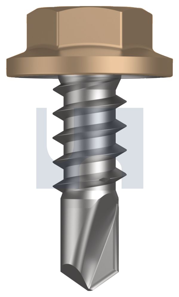 METAL SDS FLANGED HEX HEAD CL4 PT MET FLG HX: 8-18X 12 thumbnail 5