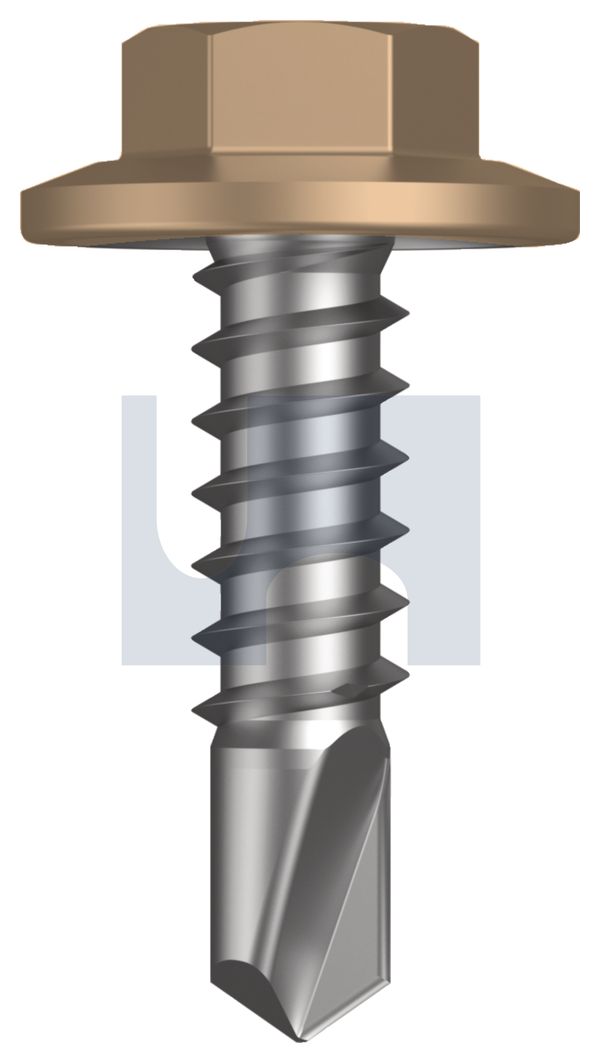 METAL SDS FLANGED HEX HEAD CL4 PT MET FLG HX:12-14X 20 thumbnail 5