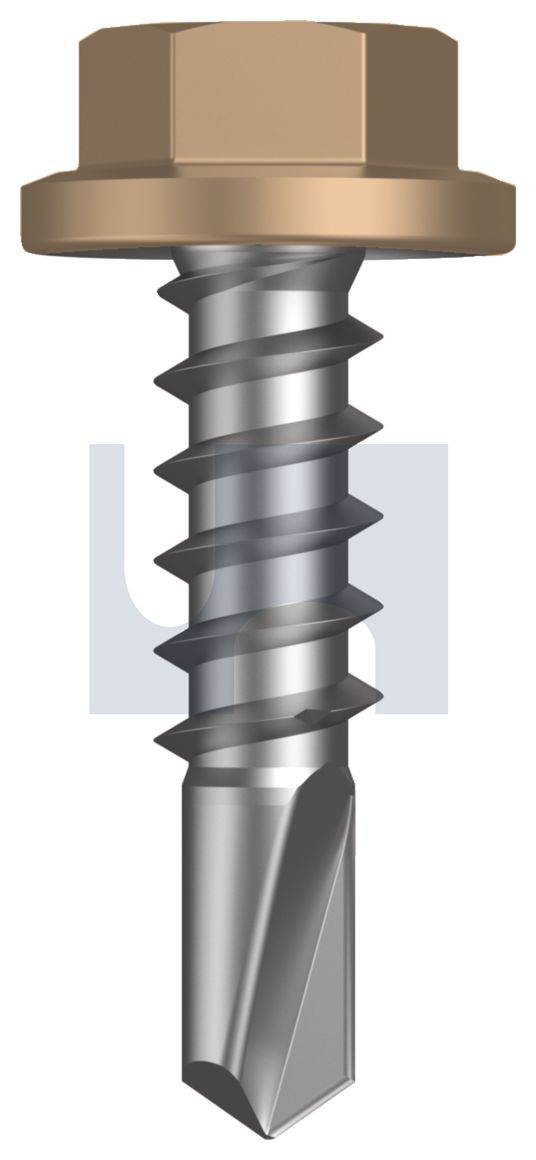 METAL SDS FLANGED HEX HEAD CL4 PT MET FLG HX:14-10X 25 thumbnail 5