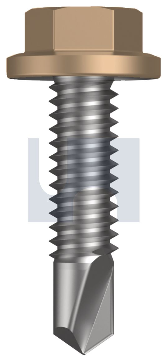 METAL SDS FLANGED HEX HEAD CL4 PT MET FLG HX:14-20X 25 thumbnail 5