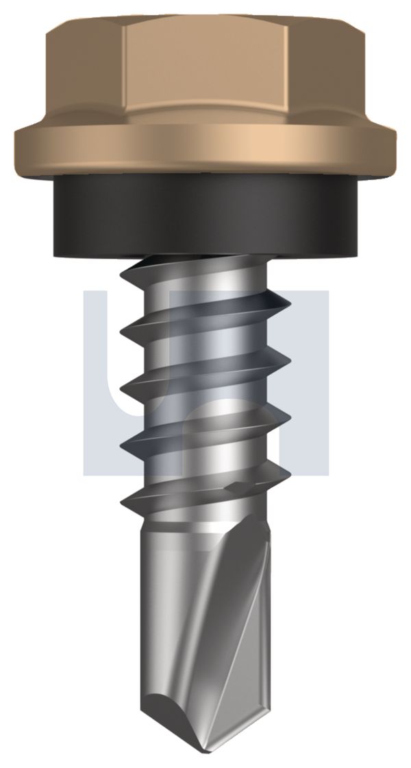 METAL SDS HEX HEAD + WASHER CL4 PT MET SEAL HX:10-16X 16 thumbnail 5