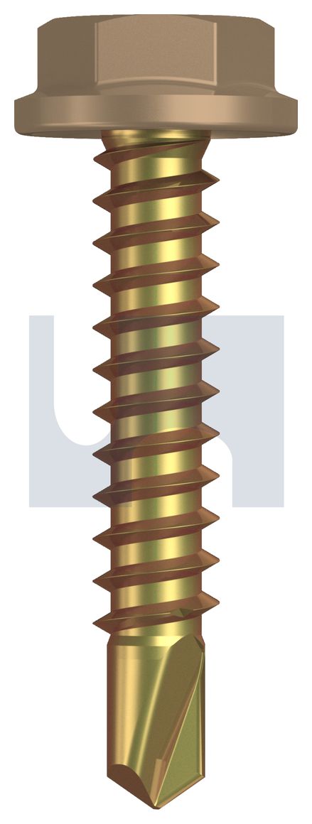 METAL SDS FLANGED HEX HEAD ZYP PT MET FLG HX:10-16X 25 thumbnail 5