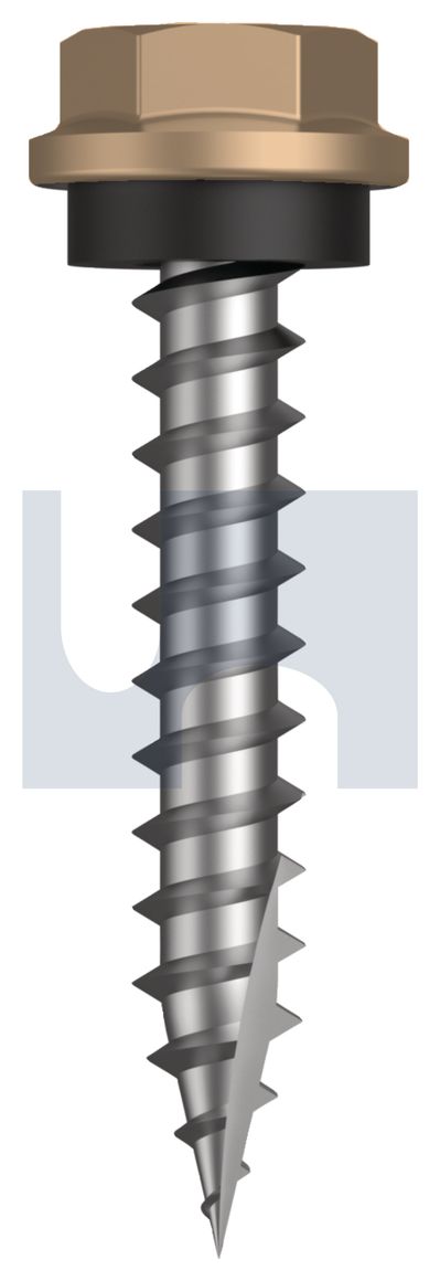TYPE 17 HEX HEAD + WASHER CL4 PT T17 SEAL HX:10-12X 30 thumbnail 5
