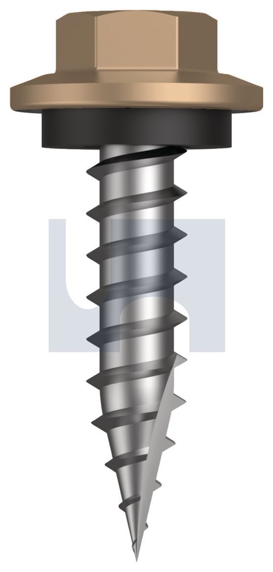 TYPE 17 HEX HEAD + WASHER CL4 PT T17 SEAL HX:12-11X 25 thumbnail 5