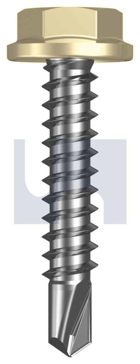 METAL SDS FLANGED HEX HEAD CL4 SA MET FLG HX:10-16X 25 thumbnail 5