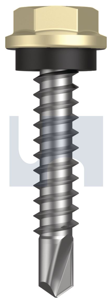 METAL SDS HEX HEAD + WASHER CL4 SA MET SEAL HX:10-16X 25 thumbnail 5