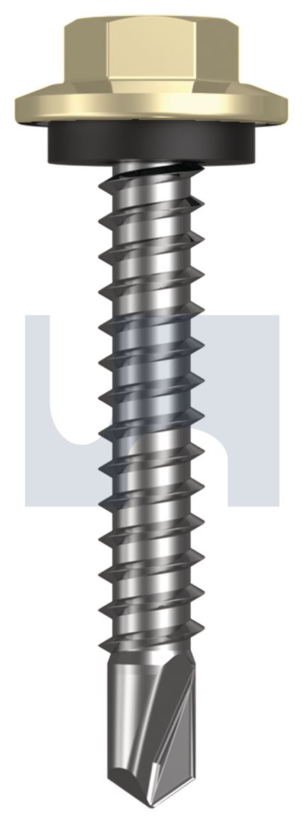 METAL SDS HEX HEAD + WASHER CL4 SA MET SEAL HX:12-14X 35 thumbnail 5
