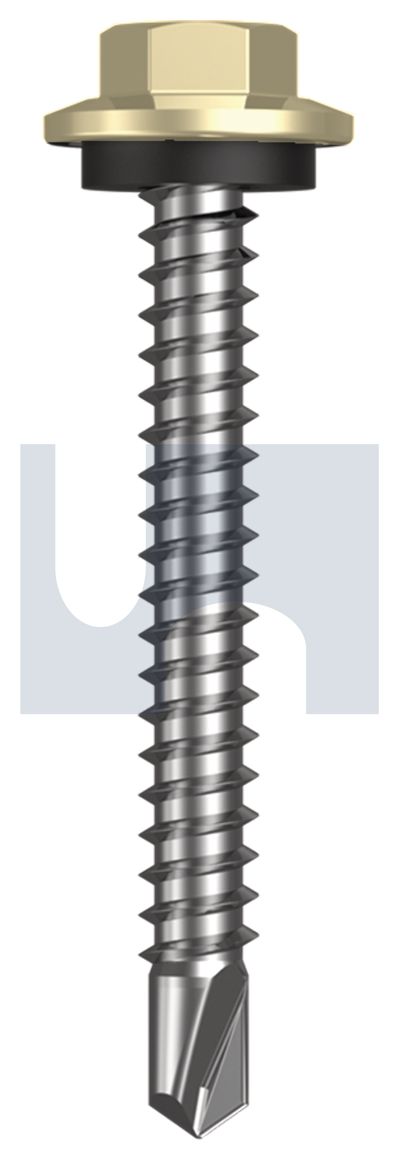 METAL SDS HEX HEAD + WASHER CL4 SA MET SEAL HX:12-14X 45 thumbnail 5
