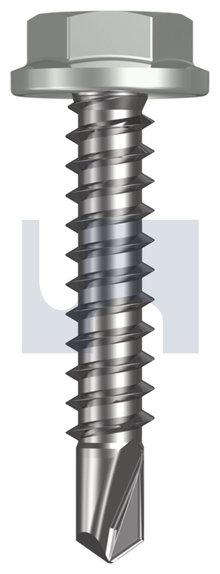 METAL SDS FLANGED HEX HEAD CL4 SG MET FLG HX:10-16X 25 thumbnail 5