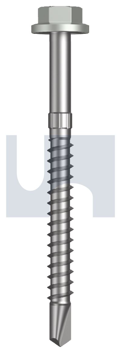 METAL SDS FLG HEX HEAD CL4 SG MET FLG HX S:14-10X 75 thumbnail 5