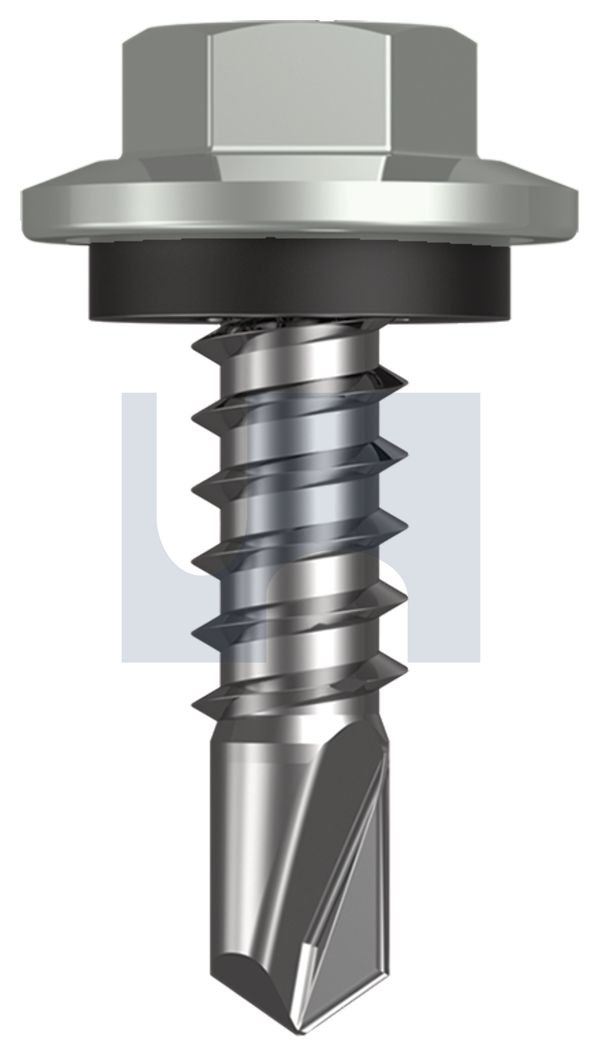 METAL SDS HEX HEAD + WASHER CL4 SG MET SEAL HX:12-14X 20 thumbnail 5