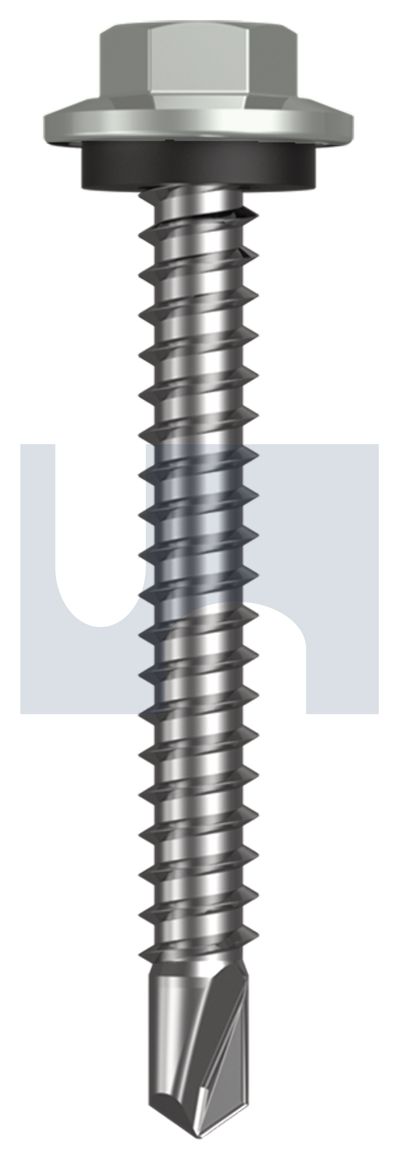 METAL SDS HEX HEAD + WASHER CL4 SG MET SEAL HX:12-14X 45 thumbnail 5