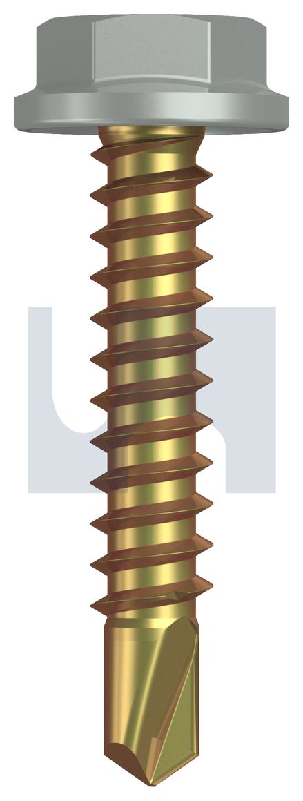 METAL SDS FLANGED HEX HEAD ZYP SG MET FLG HX:10-16X 25 thumbnail 5