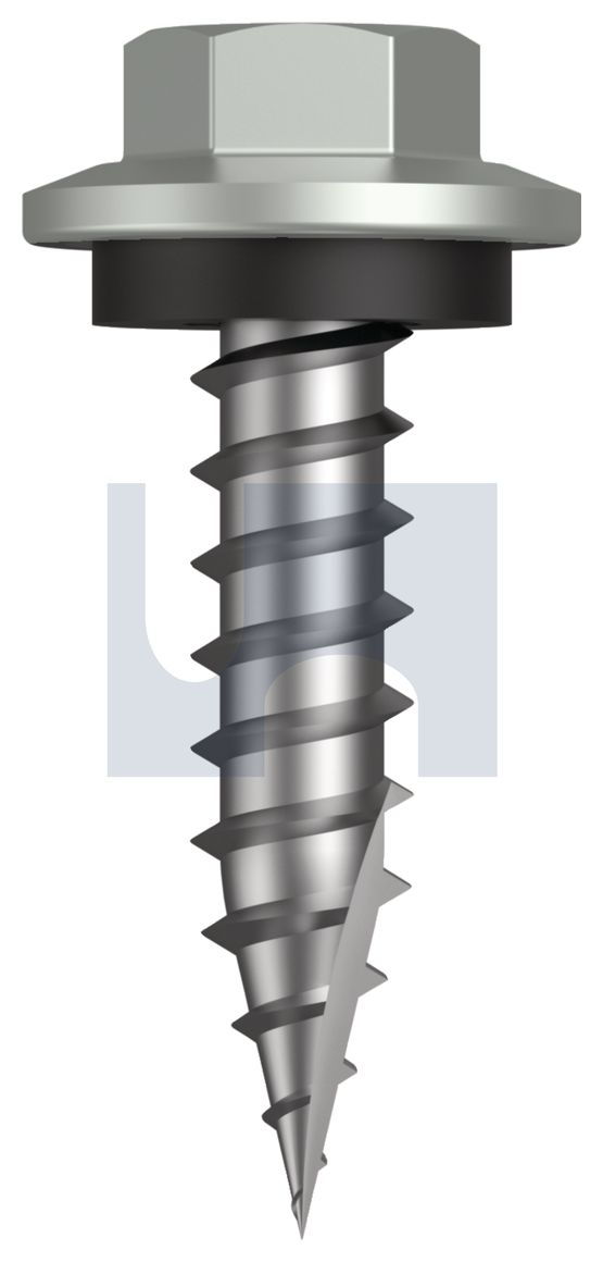 TYPE 17 HEX HEAD + WASHER CL4 SG T17 SEAL HX:12-11X 25 thumbnail 5
