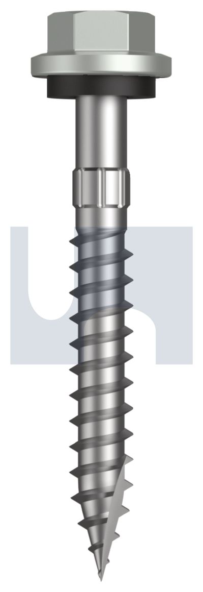TYPE 17 HEX HEAD + WASHER CL4 SG T17 SEAL HX S:14-10X 50 thumbnail 5