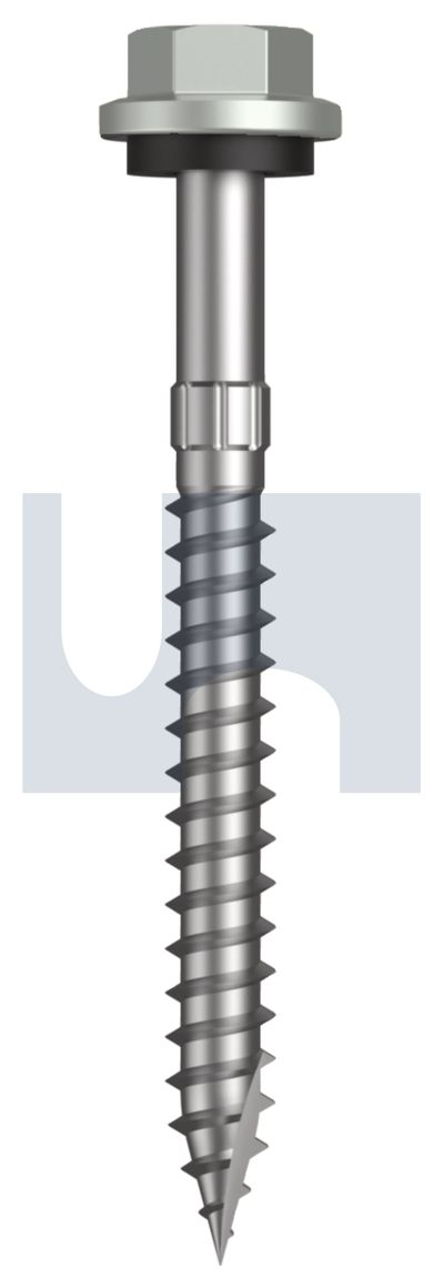 TYPE 17 HEX HEAD + WASHER CL4 SG T17 SEAL HX S:14-10X 65 thumbnail 5