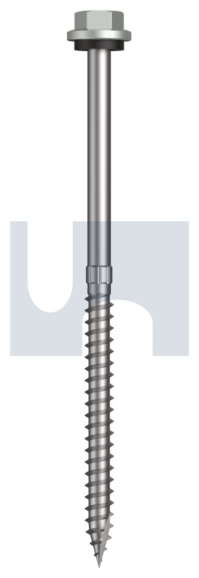 TYPE 17 HEX HEAD + WASHER CL4 SG T17 SEAL HX S:14-10X115 thumbnail 5