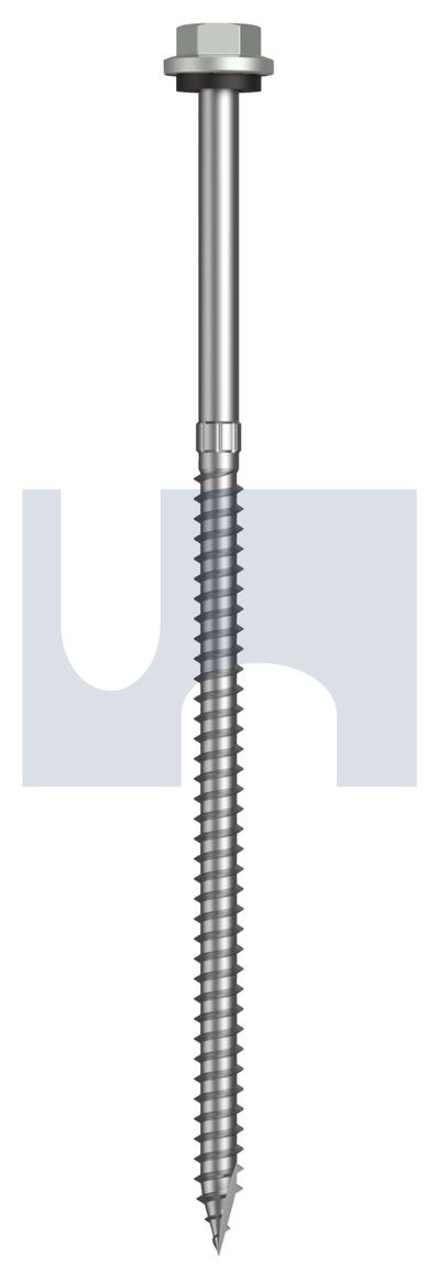 TYPE 17 HEX HEAD + WASHER CL4 SG T17 SEAL HX S:14-10X150 thumbnail 5