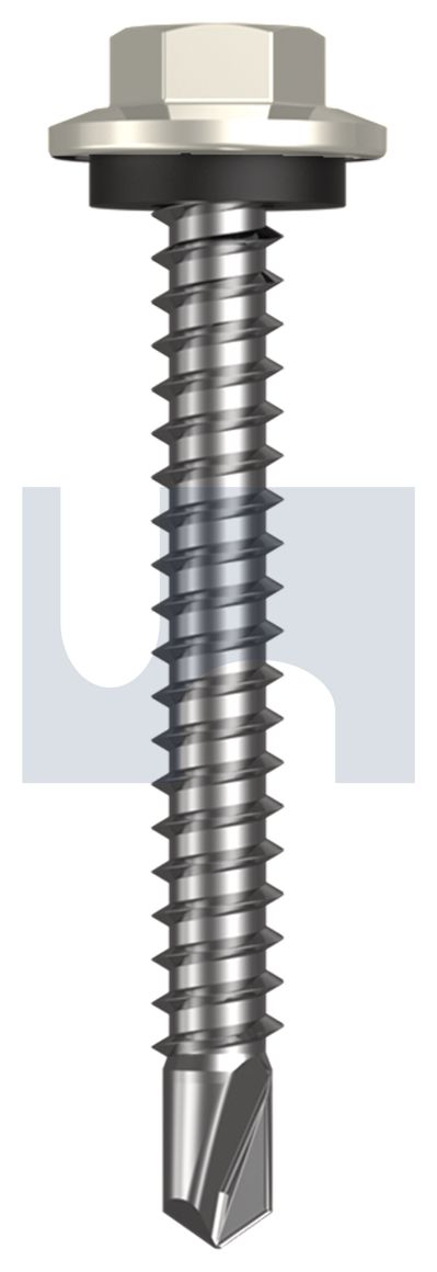 METAL SDS HEX HEAD + WASHER CL4 SM MET SEAL HX:12-14X 45 thumbnail 5