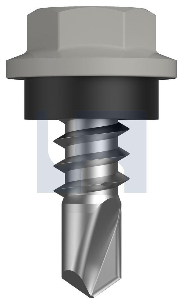 METAL SDS HEX HEAD + WASHER CL4 SO MET SEAL HX: 8-18X 12 thumbnail 5