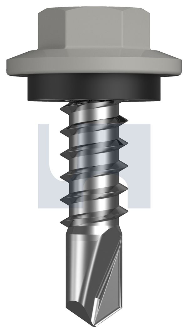 METAL SDS HEX HEAD + WASHER CL4 SO MET SEAL HX:12-14X 20 thumbnail 5