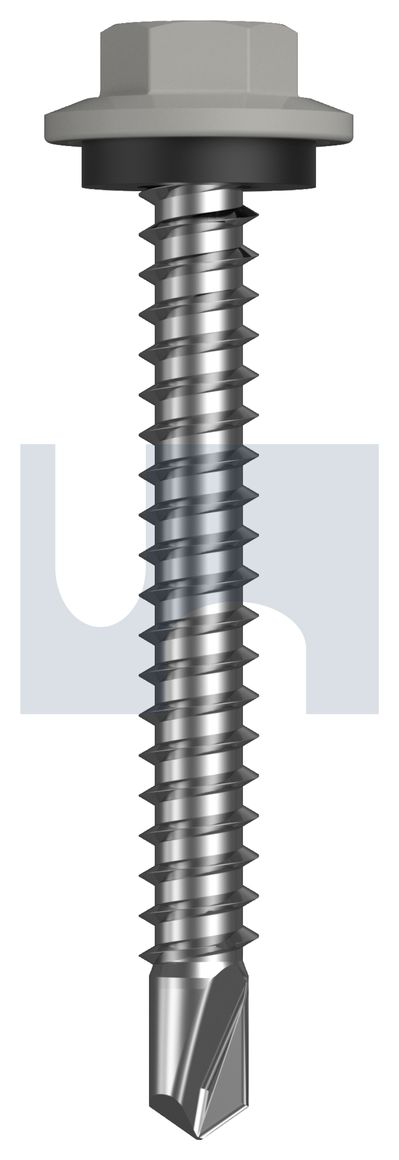 METAL SDS HEX HEAD + WASHER CL4 SO MET SEAL HX:12-14X 45 thumbnail 5