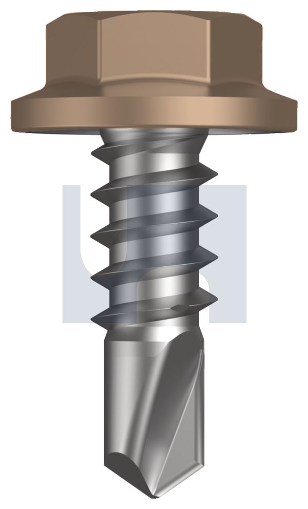 METAL SDS FLANGED HEX HEAD CL4 ST MET FLG HX: 8-18X 12 thumbnail 5