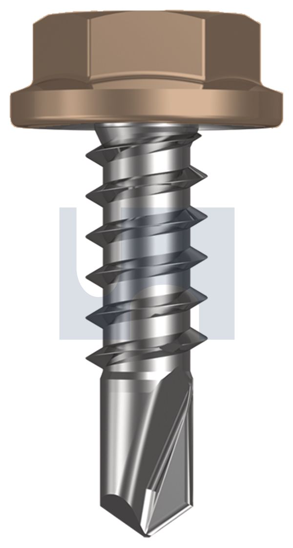 METAL SDS FLANGED HEX HEAD CL4 ST MET FLG HX:10-16X 16 thumbnail 5