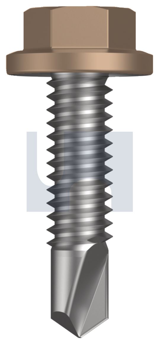 METAL SDS FLANGED HEX HEAD CL4 ST MET FLG HX:14-20X 25 thumbnail 5