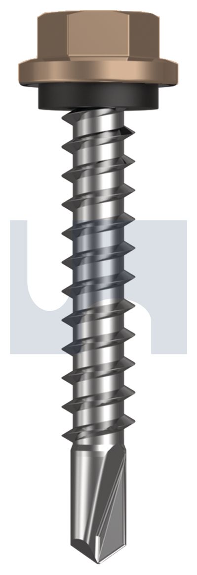 METAL SDS HEX HEAD + WASHER CL4 ST MET SEAL HX:14-10X 42 thumbnail 5