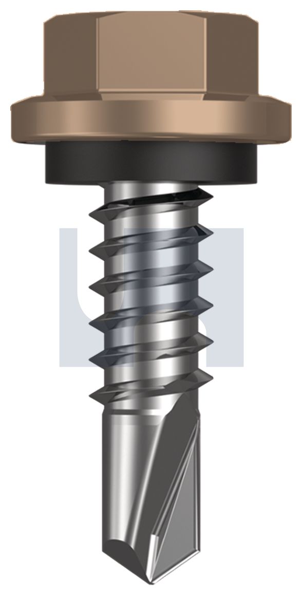 METAL SDS HEX HEAD + WASHER CL4 ST MET SEAL HX:14-14X 22 thumbnail 5