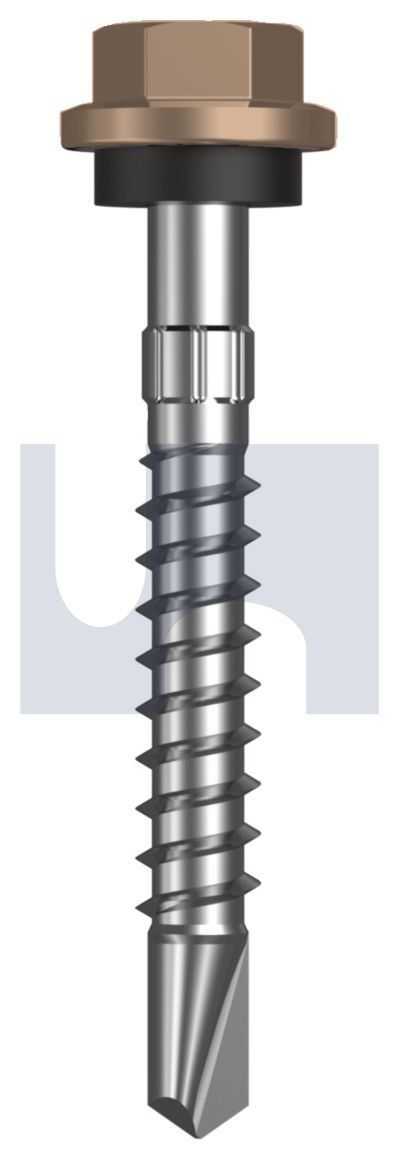 METAL SDS HEX HEAD + WASHER CL4 ST MET SEAL HX S:14-10X 50 thumbnail 5