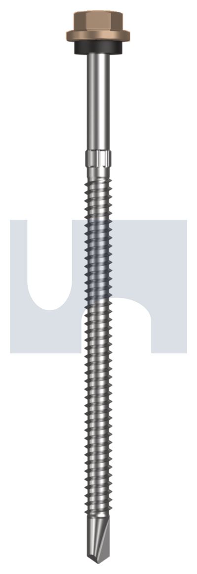 METAL SDS HEX HEAD + WASHER CL4 ST MET SEAL HX S:14-14X115 thumbnail 5